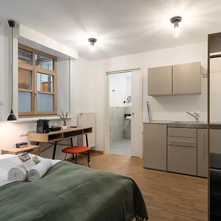 Apartahotel Dreamcation Altstadthotel Regensburg, Mikro Mit Küche Ratisbona