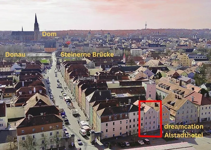 Dreamcation Altstadthotel - Mikro Mit Kueche & Self Check-in 아파트호텔