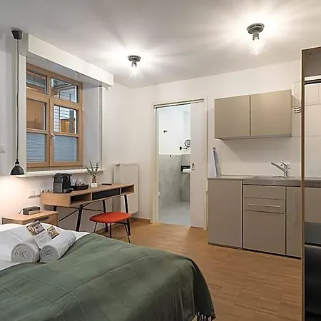 Dreamcation Altstadthotel - Mikro Mit Kueche & Self Check-in Appart hôtel Ratisbonne