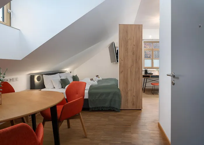 Dreamcation Altstadthotel - Mikro Mit Kueche & Self Check-in شقة فندقية
